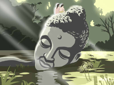 大海水命家里如何掛八卦鏡(圖文)