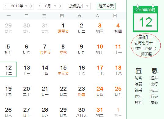 2019年農歷七月十二日可不可以去祭祖 今天祭祖吉利嗎?(圖文)