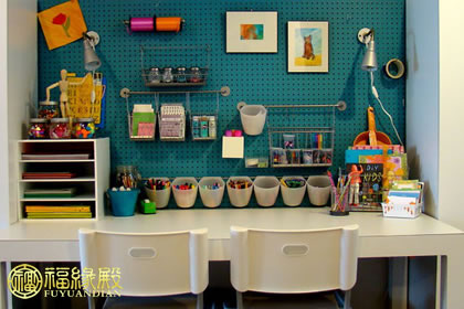 兒童房書桌風水：書桌擺放有講究(圖文)