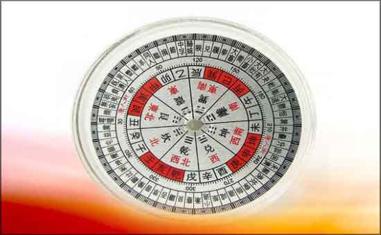 我國(guó)風(fēng)水羅盤