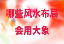 哪些風(fēng)水布局會用大象