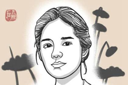 額頭寬下巴短女人面相 感情運非常好(圖文)