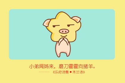 屬豬的取名字宜用什么字 豬名單字大全(圖文)