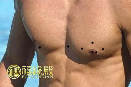 男人胸部痣相圖解分析(圖文)