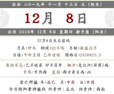 2019年農歷十一月十三日哪些事是禁忌?(圖文)