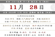 2019年陰歷十一月初三財神方位查詢