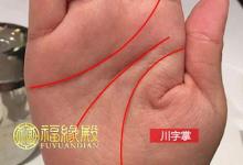 川字紋手相的女人命運如何