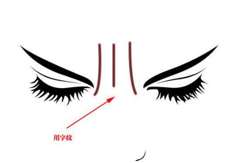 女人眉間有川字好不好 眉毛之間有川字紋好嗎