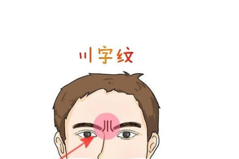 面相分析：川字紋是包含著什么說法的？