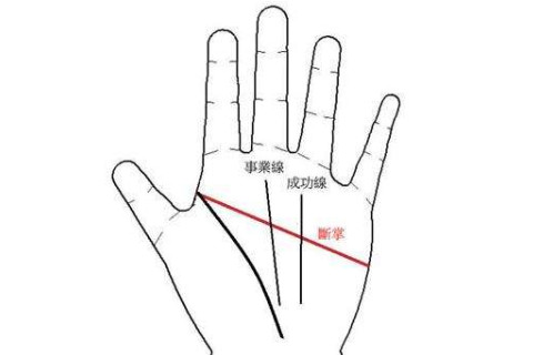 雙手斷掌的男人性格分析