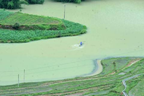 夢(mèng)見(jiàn)狂風(fēng)暴雨使田地淹沒(méi)