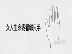 女人生命線看哪只手