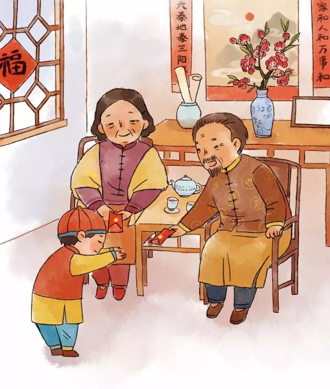 年初二:回門是喜 團聚是福