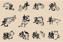 十二生肖時辰對照表