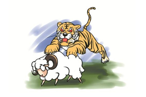 羊入虎口打一生肖?