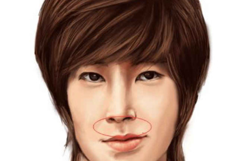 人中斜的人好不好?