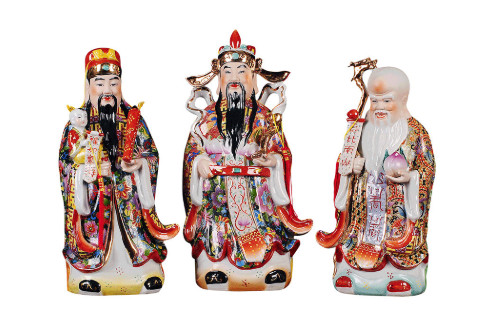 神像擺放在客廳的什么位置?