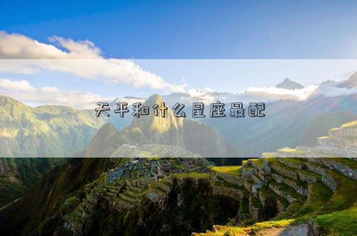 天平和什么星座最配