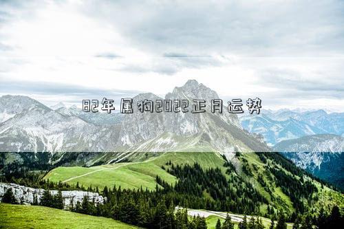 82年屬狗2022正月運勢 82年屬狗2022正月運勢